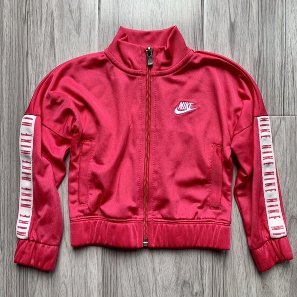 Nike Zip Up Logo Tape Tracksuit Jacket - Picture 1 of 9